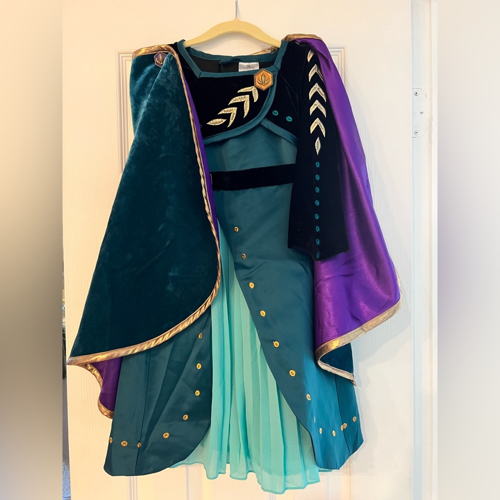 Disney Anna Coronation Dress Size 3